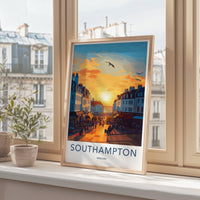 Southampton Poster - England Wall Art