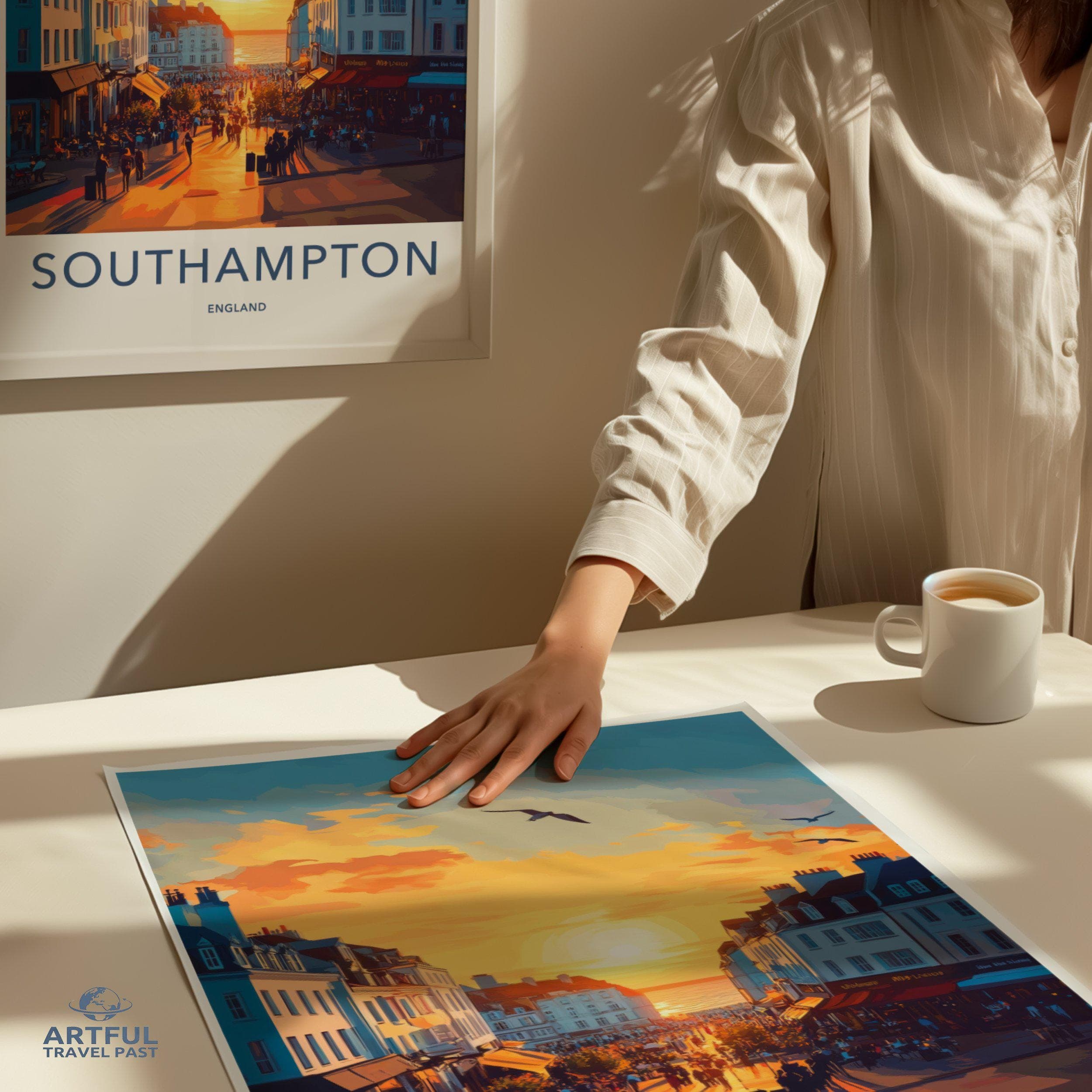 Southampton Poster - England Wall Art