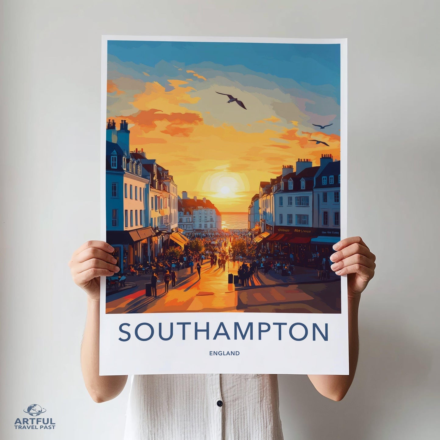 Southampton Poster - England Wall Art