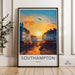 Southampton Poster - England Wall Art