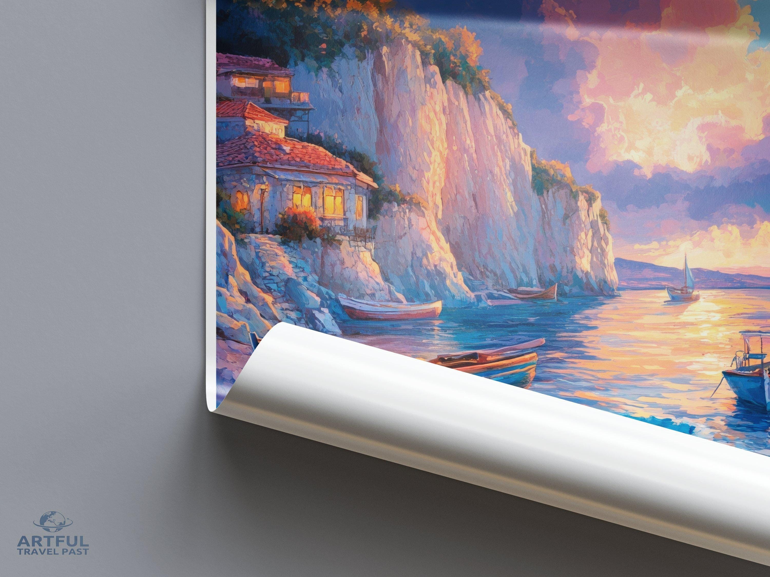 Sozopol Poster | Bulgaria Wall Art | Europe Decor