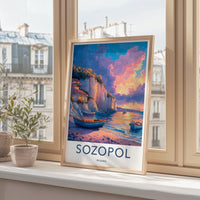 Sozopol Poster | Bulgaria Wall Art | Europe Decor