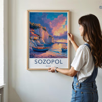 Sozopol Poster | Bulgaria Wall Art | Europe Decor