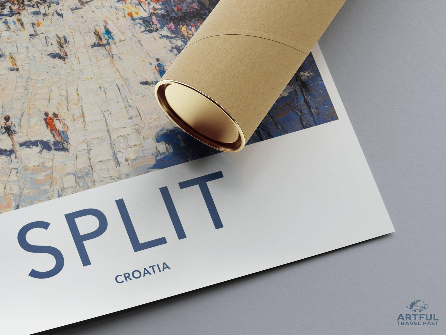 Split Poster - Croatia Wall Art