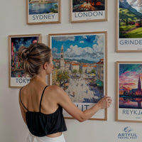 Split Poster - Croatia Wall Art