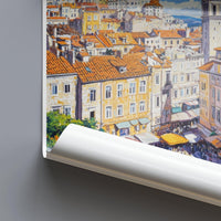 Split Poster - Croatia Wall Art