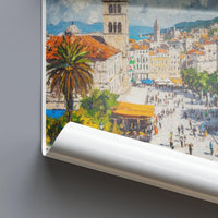 Split Poster - Croatia Wall Art