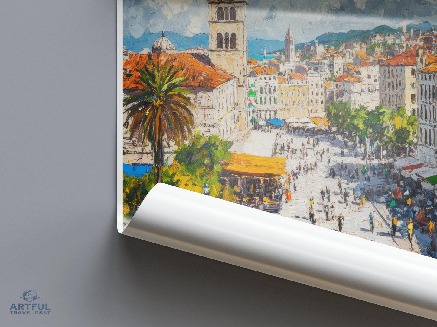 Split Poster - Croatia Wall Art