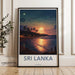 Sri Lanka Sunset Poster | South Asia Wall Art