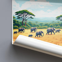 Sri Lanka Yala Poster - National Park