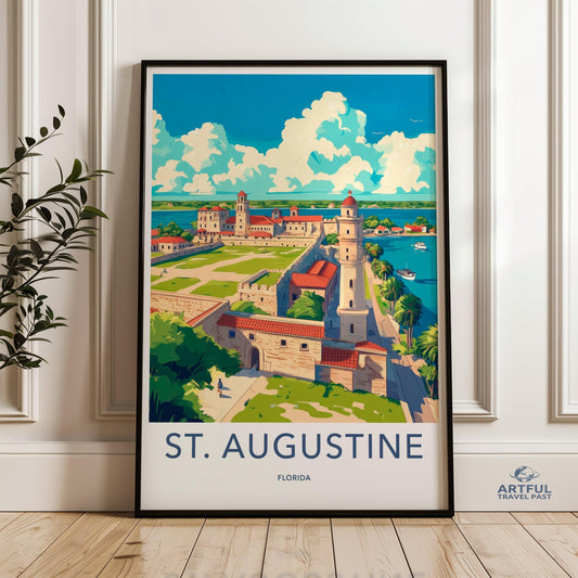 St. Augustine Poster - Florida Wall Art