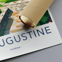St. Augustine Poster - Florida Wall Art