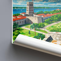 St. Augustine Poster - Florida Wall Art