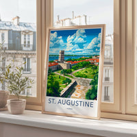 St. Augustine Poster - Florida Wall Art