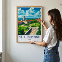 St. Augustine Poster - Florida Wall Art