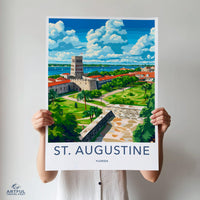 St. Augustine Poster - Florida Wall Art