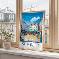 St. Helier Poster - Jersey Wall Art