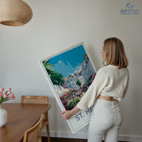 St. Helier Poster | Jersey Wall Art | UK Decor