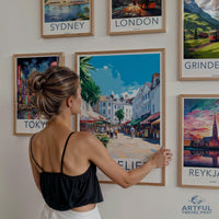 St. Helier Poster | Jersey Wall Art | UK Decor