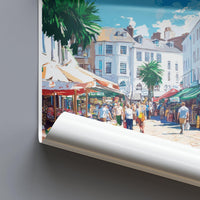 St. Helier Poster | Jersey Wall Art | UK Decor