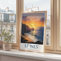 St Ives Poster - Cornwall Wall Art