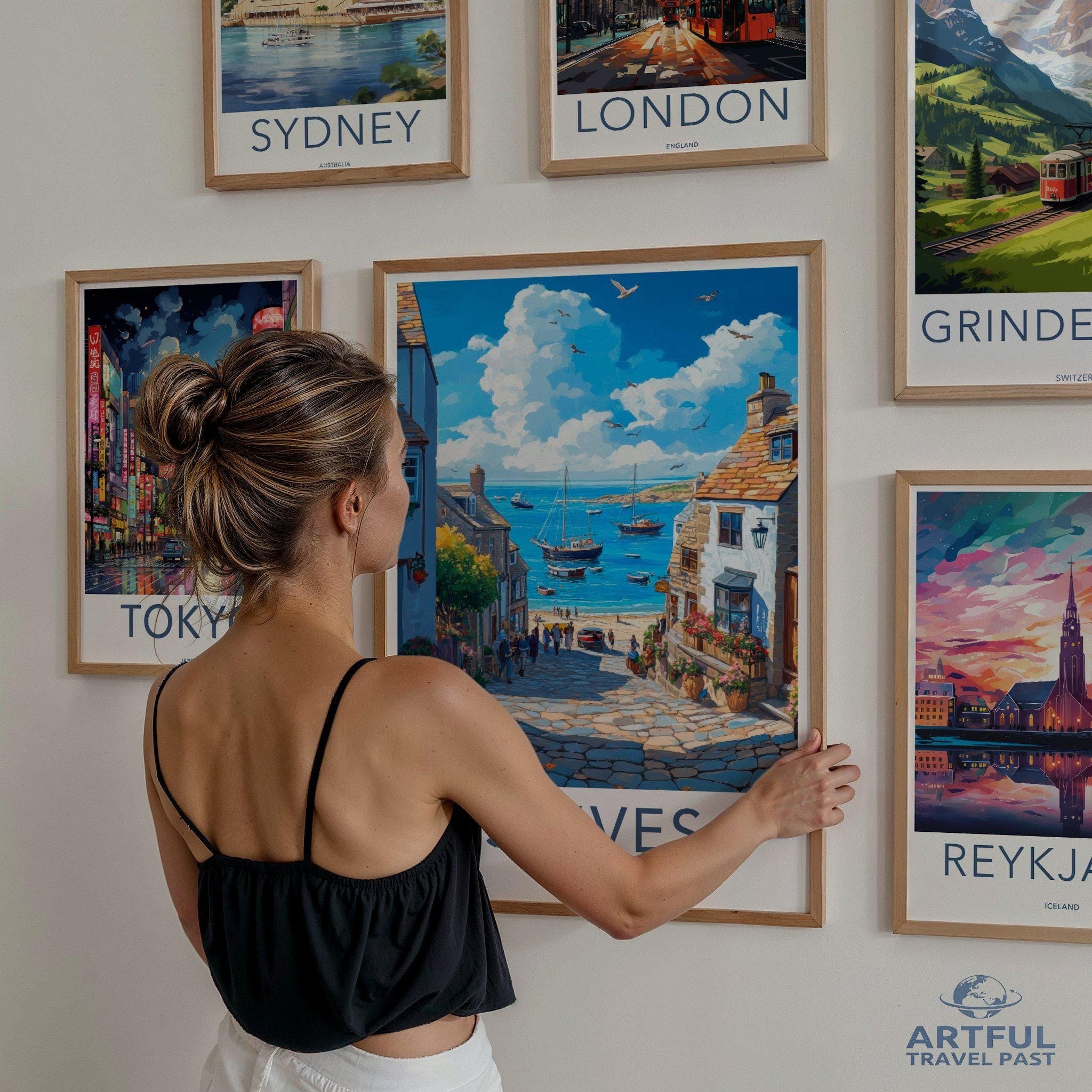 St Ives Poster - Cornwall Wall Art