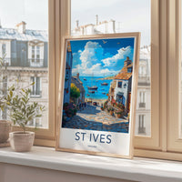 St Ives Poster - Cornwall Wall Art