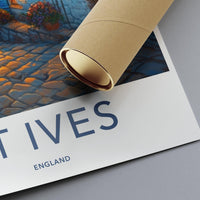 St Ives Poster - England Wall Art