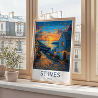 St Ives Poster - England Wall Art