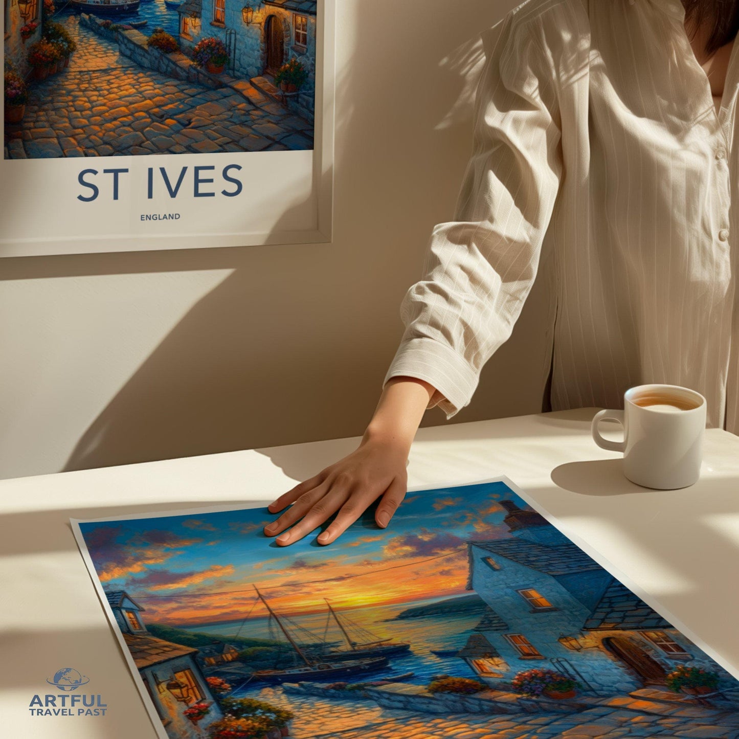 St Ives Poster - England Wall Art