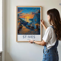 St Ives Poster - England Wall Art