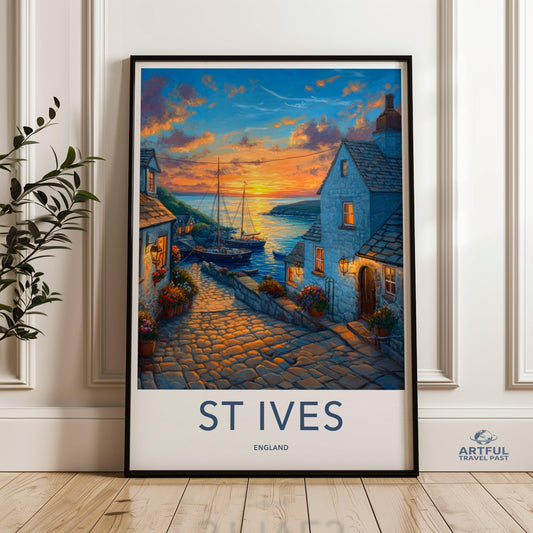 St Ives Poster - England Wall Art