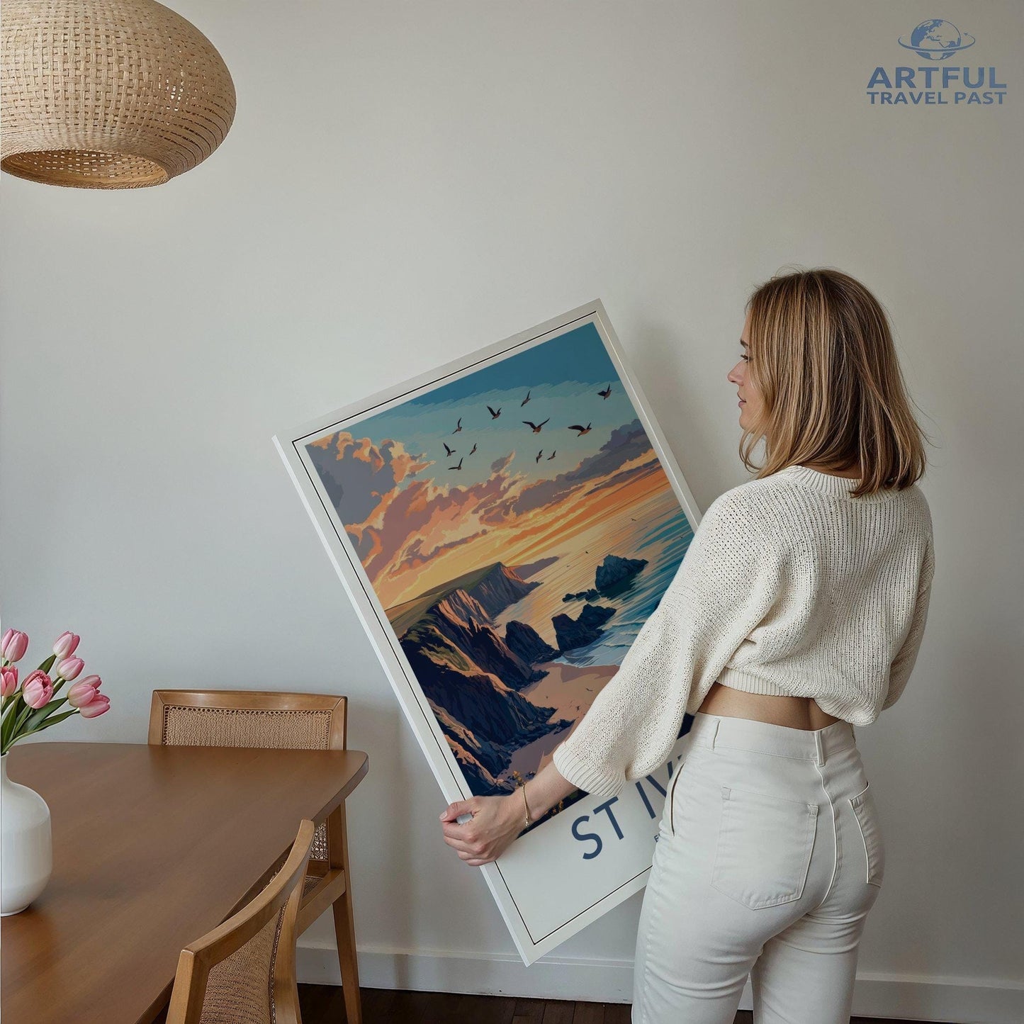 St Ives Poster - England Wall Art