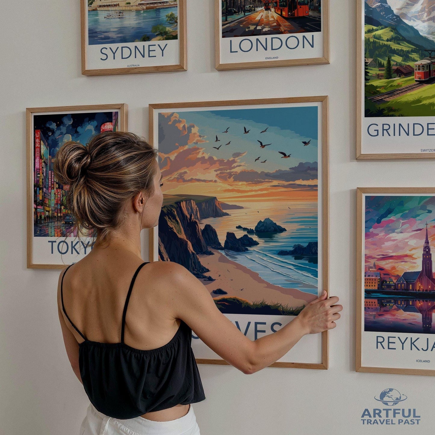 St Ives Poster - England Wall Art