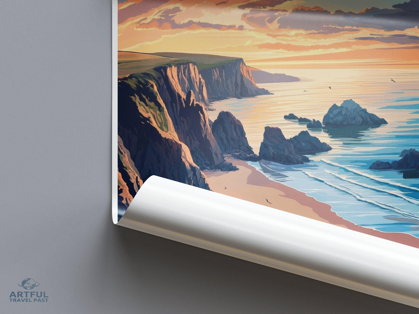 St Ives Poster - England Wall Art