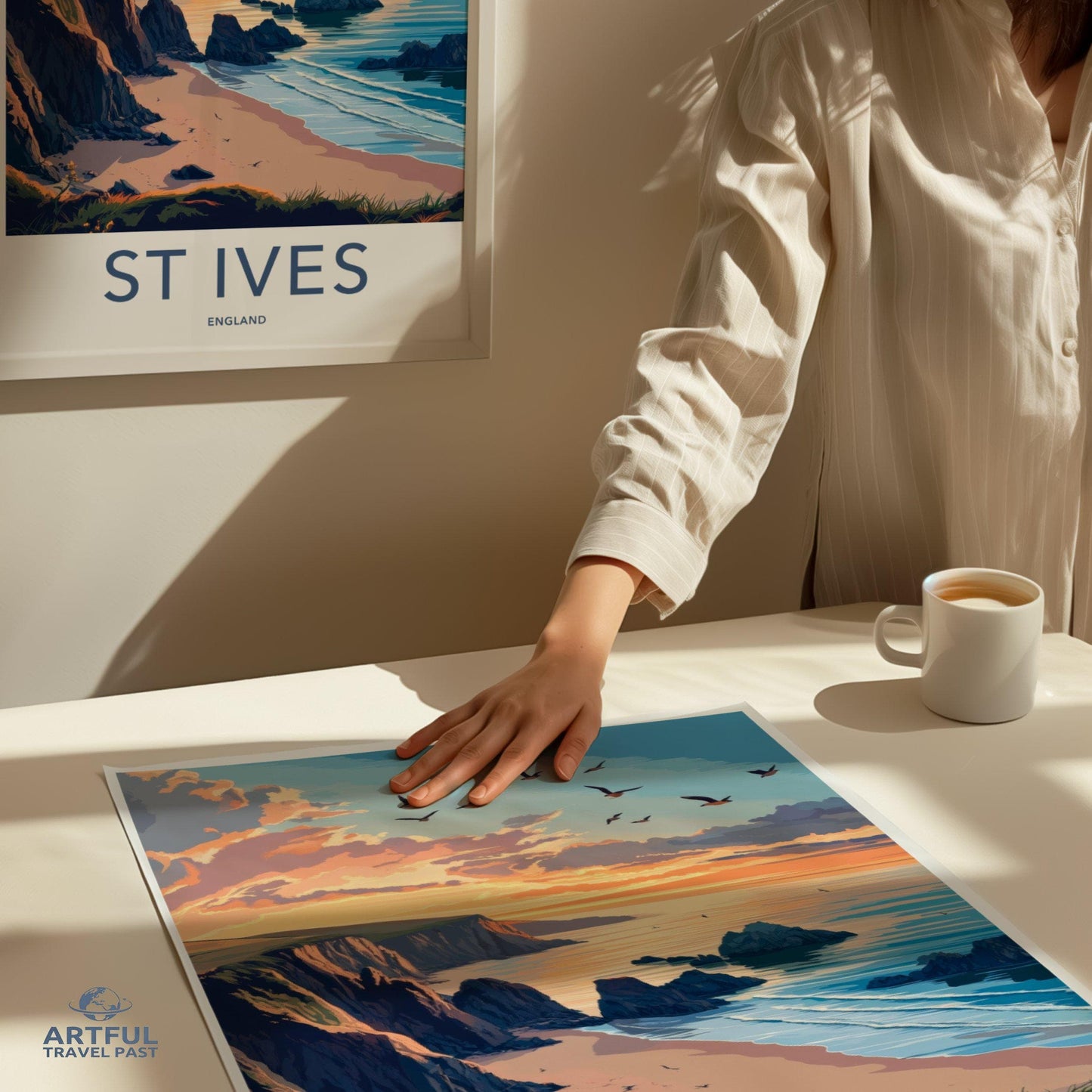 St Ives Poster - England Wall Art