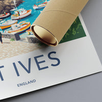 St Ives Poster - England Wall Art