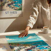 St Ives Poster - England Wall Art