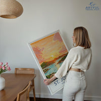 St. John’s Poster | Antigua and Barbuda Wall Art