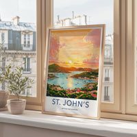 St. John’s Poster | Antigua and Barbuda Wall Art