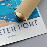 St. Peter Port Poster - Guernsey Wall Art