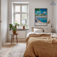 St. Peter Port Poster - Guernsey Wall Art