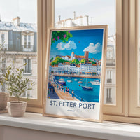 St. Peter Port Poster - Guernsey Wall Art
