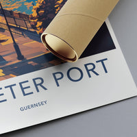 St. Peter Port Poster - Guernsey Wall Art