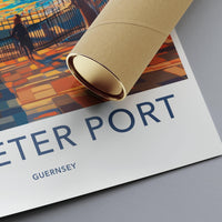 St. Peter Port Poster | Guernsey Wall Art