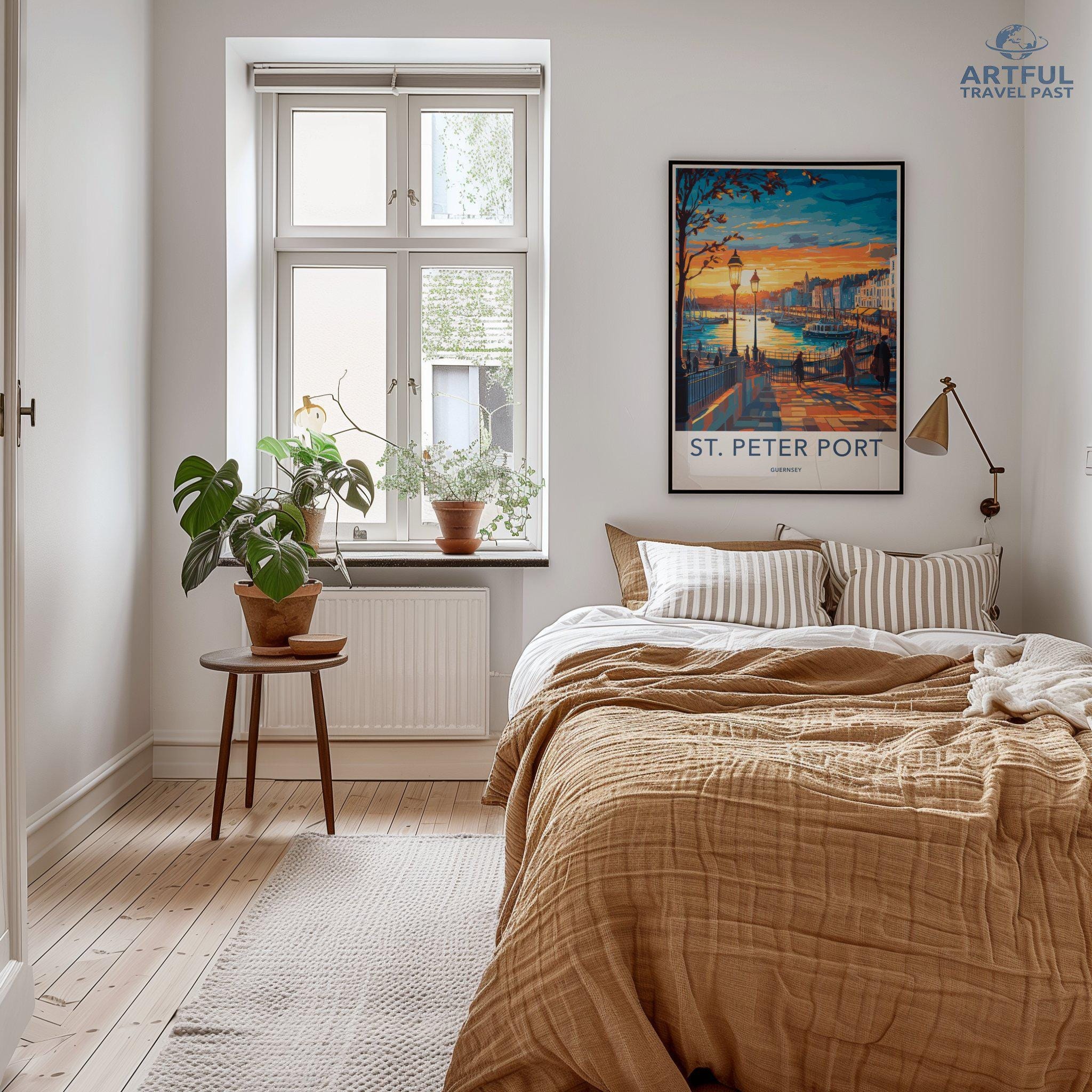 St. Peter Port Poster | Guernsey Wall Art