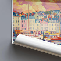 St. Peter Port Poster | Guernsey Wall Art | UK Decor