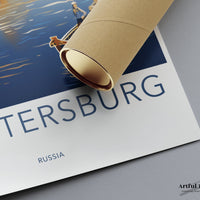 St. Petersburg Poster - Russia Wall Art