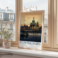 St. Petersburg Poster - Russia Wall Art
