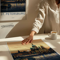 St. Petersburg Poster - Russia Wall Art